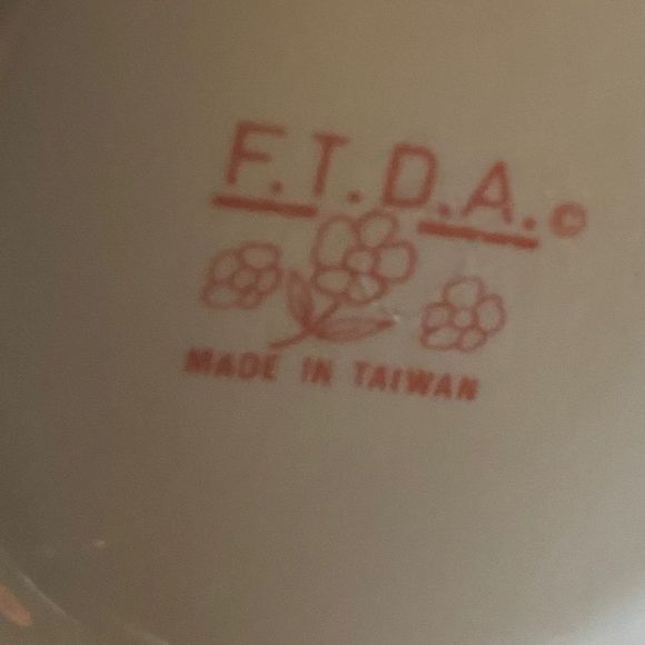 FTDA tea container w spoon and cover A12 - Picture 10 of 10